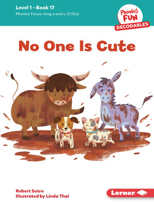 cover image of No One Is Cute